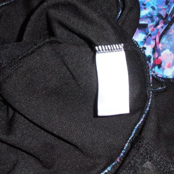 BAL Harbour Swim Blue Floral Tiered One Piece Swimsuit – Size 18 - Picture 6 of 6